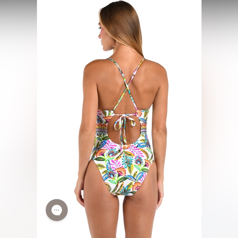 Sunshine 79 swimsuit - v plunge one piece w tummy control size 6 bathing suit - Picture 12 of 14